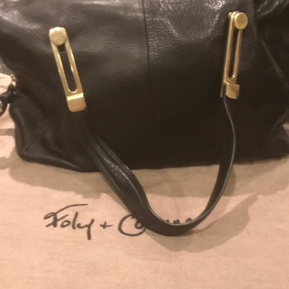 Foley & Corinna Black Slider Handbag